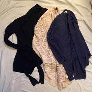 3 Cardigan Sweaters